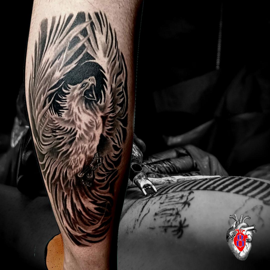 Tatuaggio Fenice
